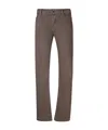 Jacob Cohen Men's Eco-friendly Stretch Denim Jeans In Grey