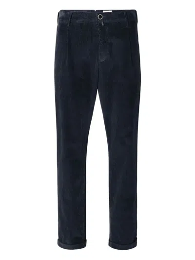 JACOB COHEN LOGO-PATCH TROUSERS