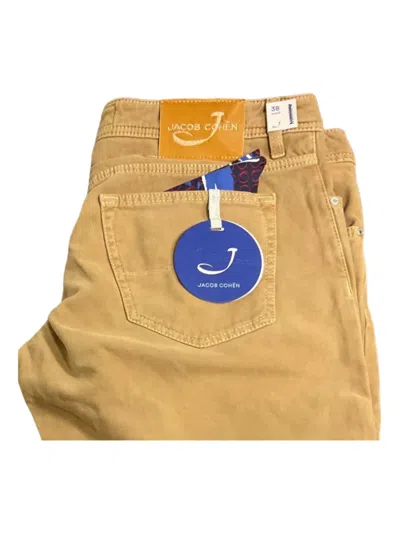 Jacob Cohen Style 625 Classic Pocket Cotton Pants In Gold