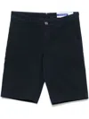 Jacob Cohen Logo-plaque Chino Shorts In Blue