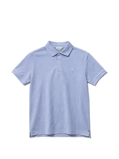 Jacob Cohen Logo-detail Short-sleeve Polo Shirt In Blue