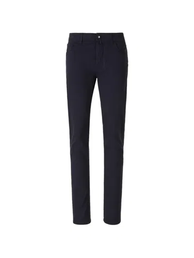 Jacob Cohen Logo-patch Jeans In Blue