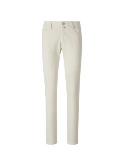 Jacob Cohen Logo-patch Jeans In Multi