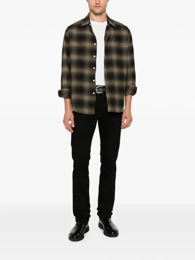 Jacob Cohen Logo-patch Slim-fit Jeans In Black