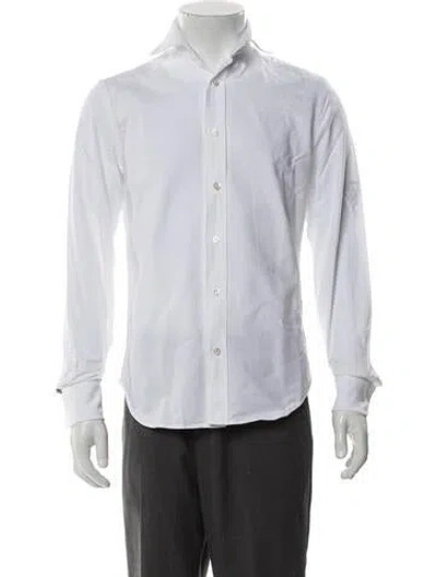Pre-owned Jacob Cohen Long Sleeve Dress Shirt In White