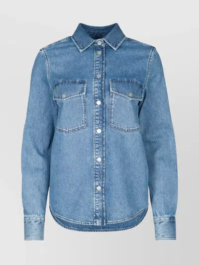 JACOB COHEN LONG SLEEVE WESTERN STYLE SHIRT