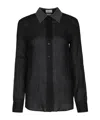 Jacob Cohen Black Long Sleeve Shirt In Black