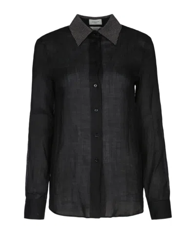Jacob Cohen Long-sleeved Shirt In Black