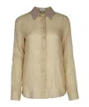Jacob Cohen Beige Long Sleeve Shirt In Nude