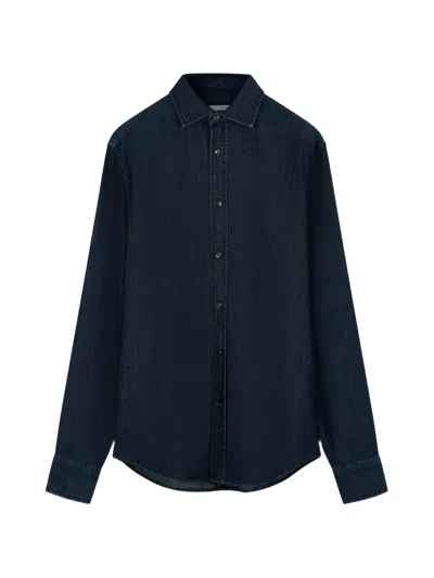 Jacob Cohen Long-sleeve Button-down Shirt In Blue