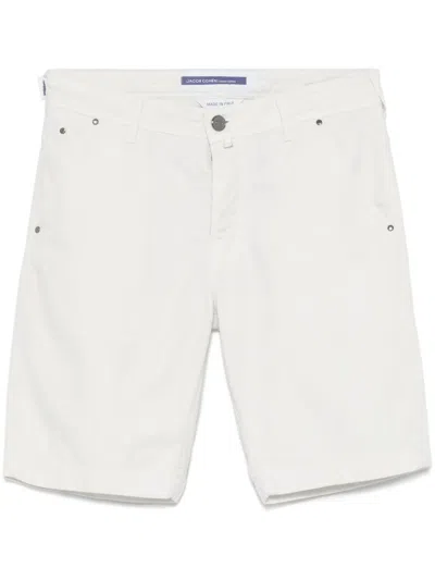 Jacob Cohen Lou Shorts In White
