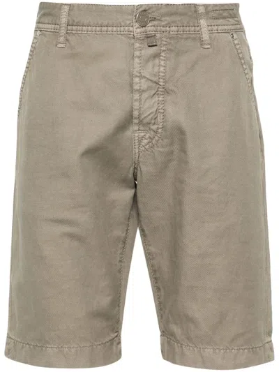 Jacob Cohen Lou Slim-cut Shorts In 褐色