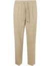 Jacob Cohen Low Fit Carrot Daniel Batavia Raw Trousers In Neutral