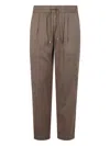 Jacob Cohen Low Fit Carrot Daniel Denim Blue Trousers In Brown