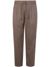 Jacob Cohen Low Fit Carrot Daniel Denim Blue Trousers In Elephant Grey
