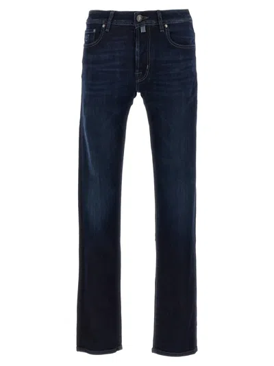 JACOB COHEN JACOB COHEN LOW WAIST SLIM LEG DENIM JEANS