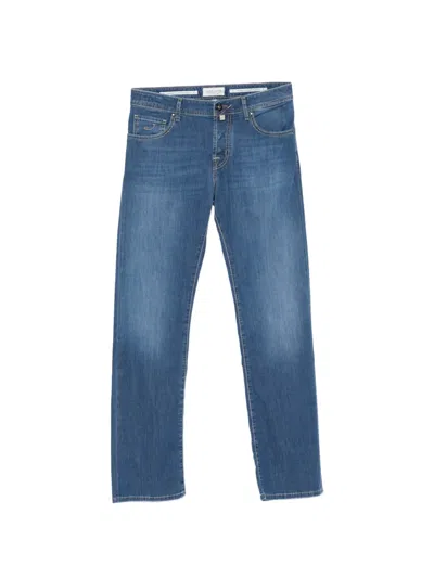 Jacob Cohen Luis Five-pocket Trousers In Blue