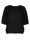 Jacob Cohen Cropped Metallic Knit Wrap Top