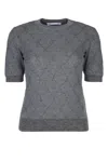 Jacob Cohen Maglia Girocollo Mezza Manica In Grigio