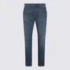Jacob Cohen Medium Blue Cotton Denim Jeans In Medium Blue