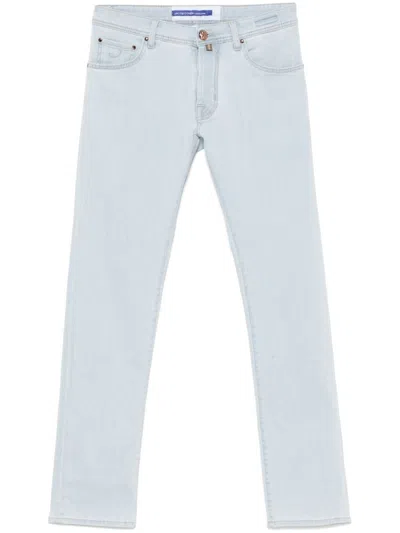 Jacob Cohen Men 5-pocket Slim Fit` Nick` Jeans In Multicolor