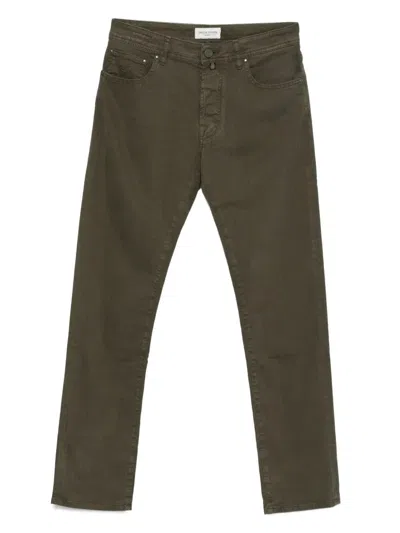 JACOB COHEN JACOB COHEN MEN `BARD` 5-POCKET SLIM FIT PANTS