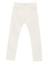 Jacob Cohen Button-fly Trousers In White
