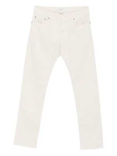 JACOB COHEN JACOB COHEN MEN `BARD` 5-POCKET SLIM FIT PANTS