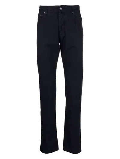 JACOB COHEN MEN'S BARD SLIM FIT FIVE POCKETS DENIM JEAN