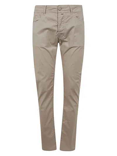 Jacob Cohen Men's Bard Slim Fit Five Pockets Denim Jean In Brown