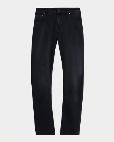 Jacob Cohen Men's Bard Slim Stretch Black Denim Jeans