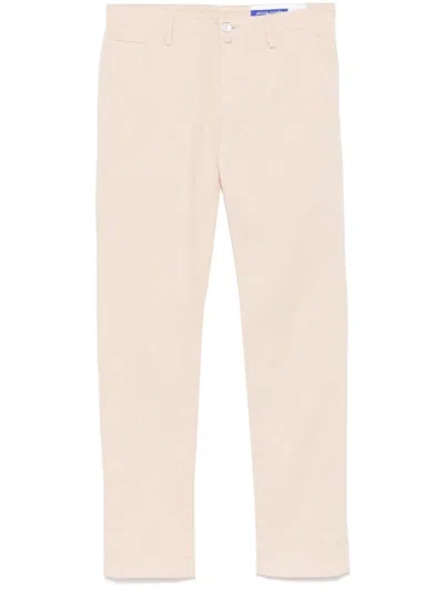 Jacob Cohen Men Bobby Chino Pants In Neutral