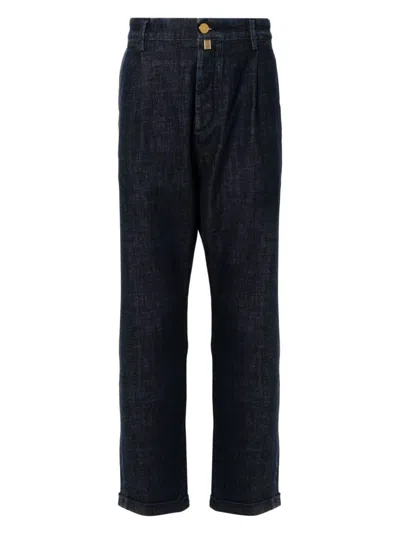 JACOB COHEN MEN'S CROP SLIM SINGLE PENCE HENRY PANT