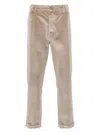 Jacob Cohen Men Crop Slim Single Pence Henry Pant In Grey
