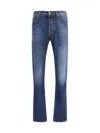 Jacob Cohen Men Denim Trousers Bard In Blue