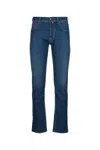 Jacob Cohen Bard Limited Edition Mid-rise Slim-fit Jeans In Blue