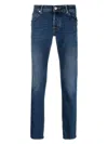 Jacob Cohen Skinny Stonewashed Jeans In Zzju0597