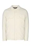 Jacob Cohen Men Light Jacket Velluto Str. Tinto Reattivo In White