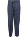 Jacob Cohen Men Low Fit Carrot Daniel Denim Blue Trousers In Blue