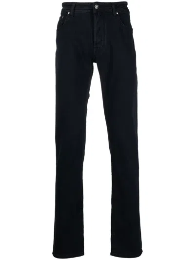 JACOB COHEN MEN'S MID RISE BOOTCUT JEANS