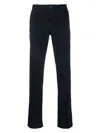 Jacob Cohen Straight-leg Chino Trousers In Blue