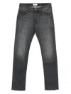 Jacob Cohen Button-fly Jeans In Black