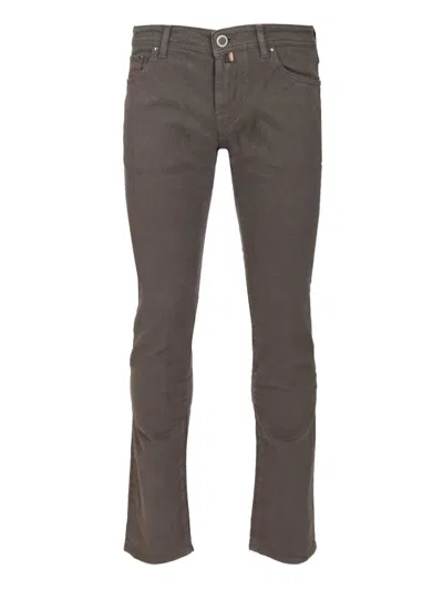Jacob Cohen Men "nick" Jeans In Brown