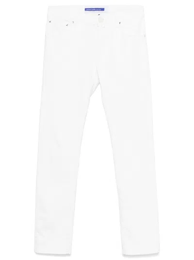 Jacob Cohen Men Nick Pants In White