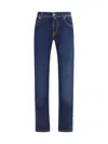 Jacob Cohen Nick Slim 5-pocket Jeans In Blue