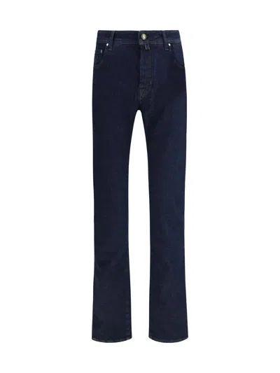 Jacob Cohen Nick Slim 5-pocket Pants In Blue
