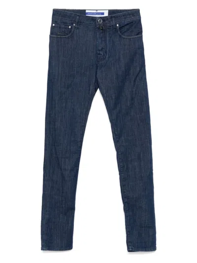 JACOB COHEN MEN'S PANT 5 POCKET SLIM FIT BARD DENIM STRETCH