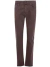 Jacob Cohen Men "pant 5 Pockets Slim Fit Bard Tr" Trousers In Brown