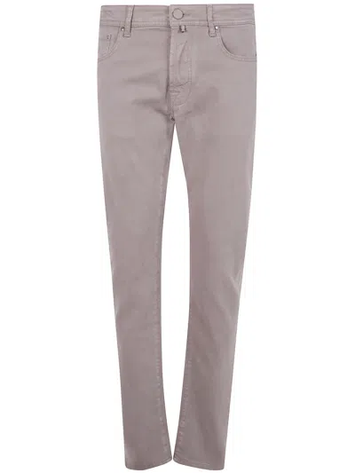 Jacob Cohen Men "pant 5 Pockets Slim Fit Bard Tr" Trousers In Neutral