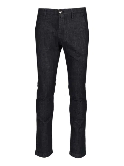 Jacob Cohen Men Slim Bobby Chino Pants In Black